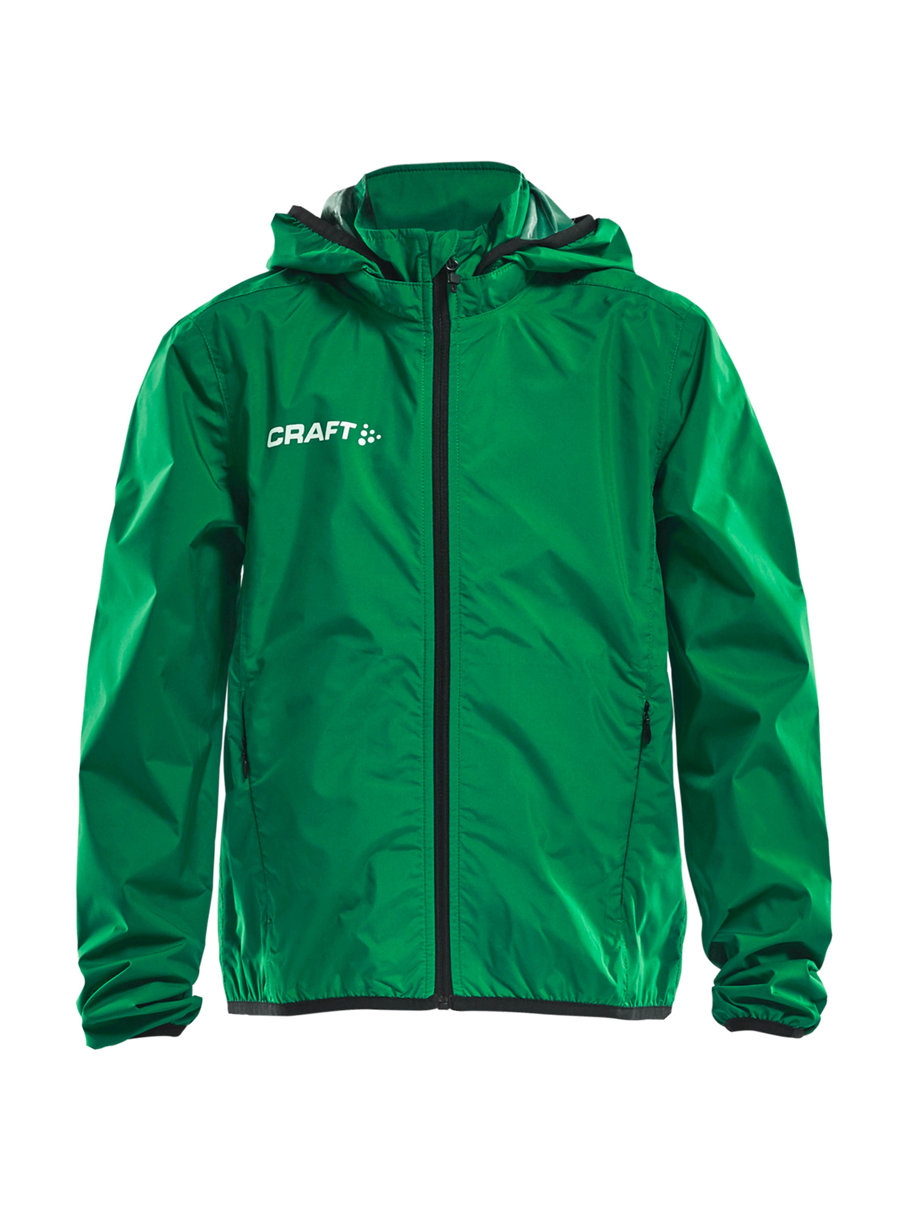 CRAFT Jacket Rain Junioren team green