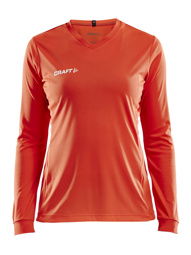 CRAFT Squad Go Jersey Solid Ls Damen